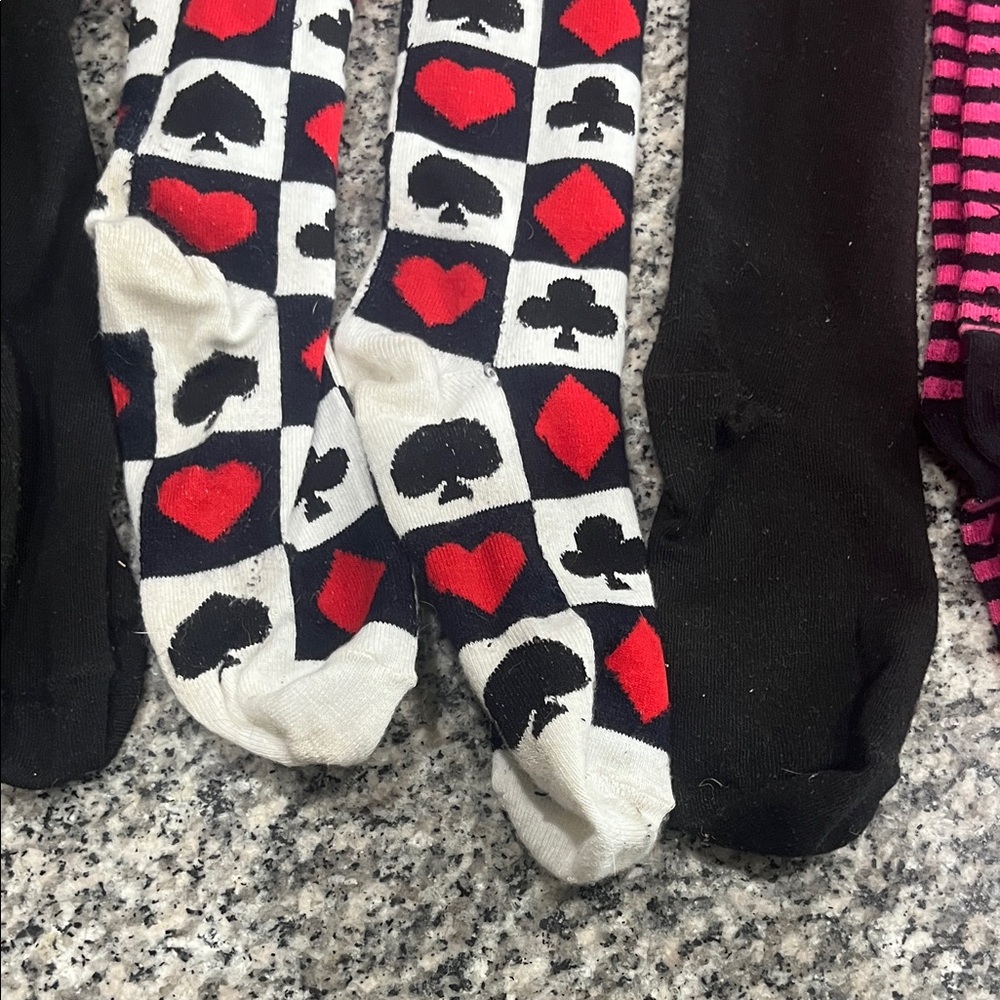 Assorted Patterned Knee-High Socks Set - Picture 5 of 16